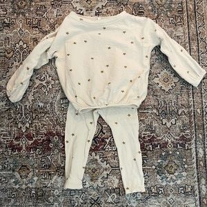 Rylee + Cru Star Legging and Pullover Set